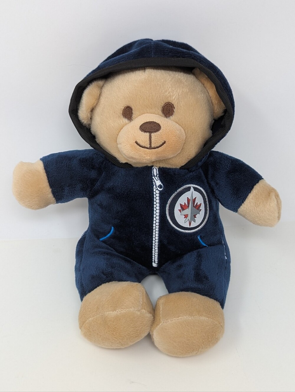 Winnipeg Jets Teddy Bear Baby Hockey NHL Sown Eyes